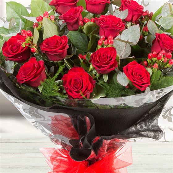 Red Roses Bouquet Sloane Florists Johannesburg